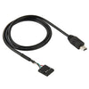 Conector hembra de placa base de 5 pines a cable adaptador mini USB macho, longitud: 50 cm