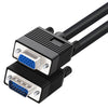 Cable VGA de 15 pines macho a VGA de 15 pines hembra de calidad normal de 3 m para monitor CRT