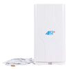 LF-ANT4G01 Antena interior 88dBi 4G LTE MIMO con 2 cables conectores de 2 m, puerto TS-9