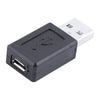 Adaptador USB 2.0 AM a Micro USB hembra (negro)