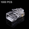 Enchufe modular del conector RJ45 de alto rendimiento de 1000 PCS