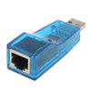 Adaptador de red Ethernet USB 1.1 RJ45 Lan Card 10 / 100M