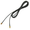 Edición de tapa blanda, cable RP-SMA macho a hembra (cable de extensión de antena 174), 3 m (negro)
