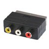 Adaptador SCART macho de A / V a 20 pines