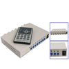 Divisor de procesador de 4 canales de video de seguridad cuádruple en color CCTV (blanco)