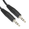 Cable auxiliar, cable de audio estéreo con minienchufe macho de 3,5 mm, longitud: 3 m