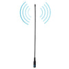 NAGOYA NA-771 144 / 430MHz Antena de radio portátil SMA-F con resorte flexible de doble banda para walkie talkie, Longitud de la antena: 38 cm
