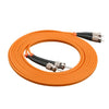 Puente de fibra óptica multimodo de doble núcleo FC-ST, longitud: 3 m