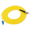 Puente de fibra óptica monomodo de un solo núcleo LC-ST, longitud: 3 m