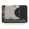 SD / SDHC / MMC a tarjeta adaptadora IDE macho de 44 pines y 2,5 pulgadas