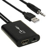 Convertidor líder de video USB 2.0 a HDMI HD para HDTV, compatible con Full HD 1080P