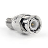 BNC Macho + Mini Conector UHF Hembra Adaptador Coaxial RF