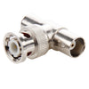 100 PCS UG274U BNC T tipo uno macho a adaptador de conector hembra BNC dual
