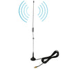 NAGOYA UT-106UV SMA Antena móvil magnética de doble banda femenina para Walkie Talkie, Longitud de la antena: 37 cm