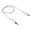 Cable AUX de audio macho de 3,5 mm a micro USB macho, longitud: unos 50 cm