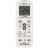 Chunghop K-1028E 1000 en 1 Mando a distancia universal A / C con linterna (blanco)