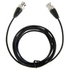 Cable BNC macho a BNC macho para cámara de vigilancia, longitud: 2 m (negro)