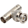 Enchufe BNC T-TIPO a 2 BNC Conector Jack