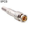5 PCS Solder sin cobre macho a hembra Conector BNC