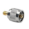 Adaptador coaxial RF de conector UHF macho a hembra SMA