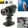Cámara de casco de acción F9 Full HD 1080P / cámara deportiva / cámara de bicicleta, soporte para tarjeta TF, lente gran angular de 120 grados