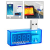 Comprobador de corriente / doctor de carga de voltaje USB para teléfonos móviles / tabletas (azul)