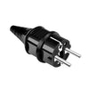 Adaptador de enchufe, adaptador de corriente de viaje con enchufe de la UE