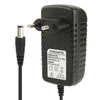 Enchufe europeo de alta calidad AC 100-240V a DC 12V 2A Adaptador de corriente, puntas: 5,5 x 2,1 mm, longitud del cable: 1 m (negro)