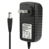 Enchufe estadounidense de alta calidad AC 100-240V a DC 12V 2A Adaptador de corriente, puntas: 5,5 x 2,1 mm, longitud del cable: 1 m (negro)