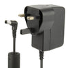 Enchufe británico de alta calidad AC 100-240V a DC 5V 2A Adaptador de corriente, puntas: 5,5 x 2,5 mm, longitud del cable: 1,8 m (negro)