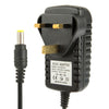 Enchufe británico de alta calidad AC 100-240V a DC 9V 2A Adaptador de corriente, puntas: 5,5 x 2,1 mm, longitud del cable: 1 m