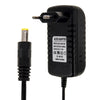 Enchufe de la UE AC 100-240V a DC 12V 3A Adaptador de corriente, puntas: 5,5 x 2,1 mm, longitud del cable: aproximadamente 1,2 m (negro)