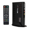 Caja de TV LCD HD de 1920x1200 con control remoto, TV (PAL-BG + PAL-DK) (Negro)