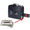 Ezcap 230 Cassette Tape to MP3 Converter Capture Audio Reproductor de música (Negro)
