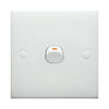 Interruptor de pared eléctrico (tamaño: 86 x 86 mm)