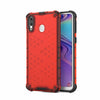 Carcasa Honeycomb a prueba de golpes de PC + TPU para Galaxy M20 (rojo)
