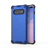 Carcasa Honeycomb a prueba de golpes de PC + TPU para Galaxy S10 + (azul)