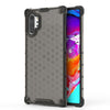 Carcasa de PC + TPU a prueba de golpes Honeycomb para Galaxy Note 10+ (negro)