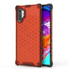 Carcasa PC + TPU a prueba de golpes Honeycomb para Galaxy Note 10+ (rojo)