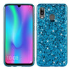 Carcasa de TPU a prueba de golpes en polvo brillante para Galaxy A30 (azul)