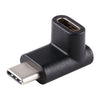 Adaptador de diseño de codo de extensión USB-C / Type-C hembra a macho