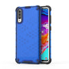 Carcasa PC + TPU a prueba de golpes Honeycomb para Galaxy A70 (azul)