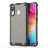 Carcasa de PC + TPU a prueba de golpes Honeycomb para Galaxy A30 (negro)