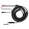 ZS0095 para Sennheiser HD25 / HD560 / HD540 / HD530 / HD250 Cable de resorte de auriculares, longitud del cable: 1.5m-5m