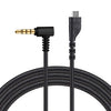 ZS0135 para Steelseries Arctis 3/5/7 Auriculares Cable de audio, Longitud del cable: 2M (Negro)