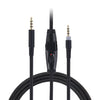 ZS0192 Cable de auriculares macho a macho de 3,5 mm versión sintonizada para cable de audio Kingston Skyline Alpha (negro)