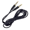 ZS0086 Versión estándar Cable de audio para auriculares para juegos para Logitech Astro A10 A40 A30 (Negro)