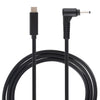 USB-C / Type-C a 3.0 x 1.1 mm Cable de carga de alimentación para computadora portátil, Longitud del cable: aproximadamente 1.5 m