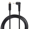 USB-C / Type-C a 4.0 x 1.35 mm Cable de carga de alimentación para computadora portátil, Longitud del cable: aproximadamente 1.5 m (negro)
