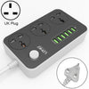 LDNIO SC3604 6 puertos USB Enchufe multifunción para oficina en casa de viaje, Longitud del cable: 2 m, Enchufe para el Reino Unido